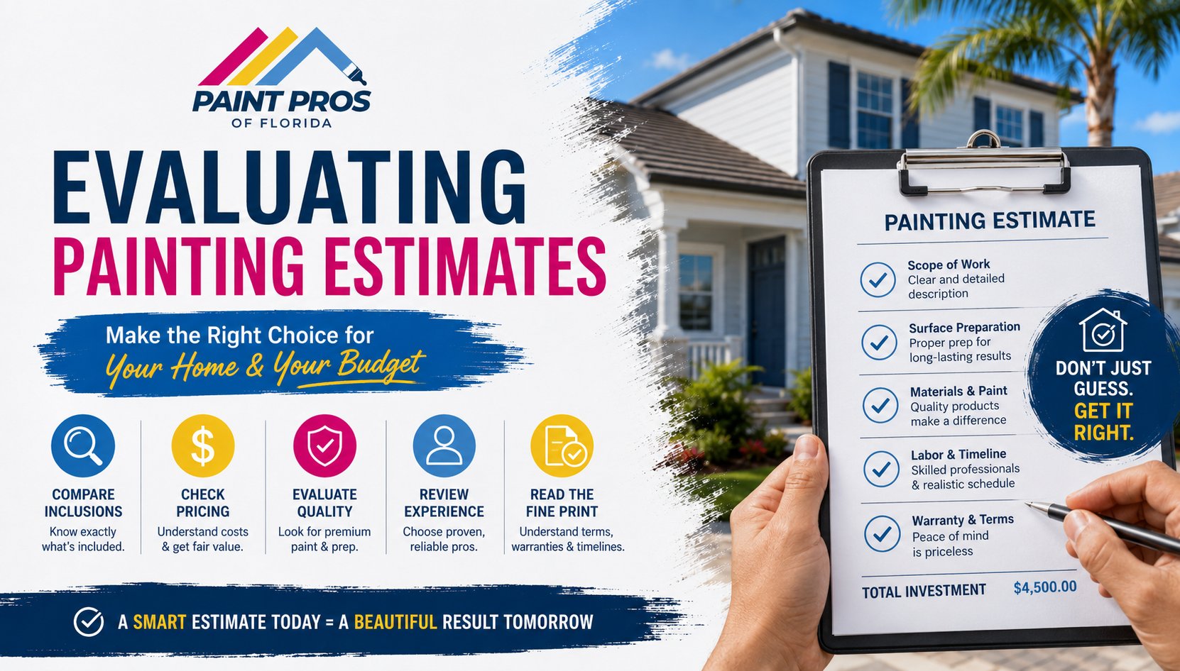 How to Evaluate a Painting Estimate in Florida 14