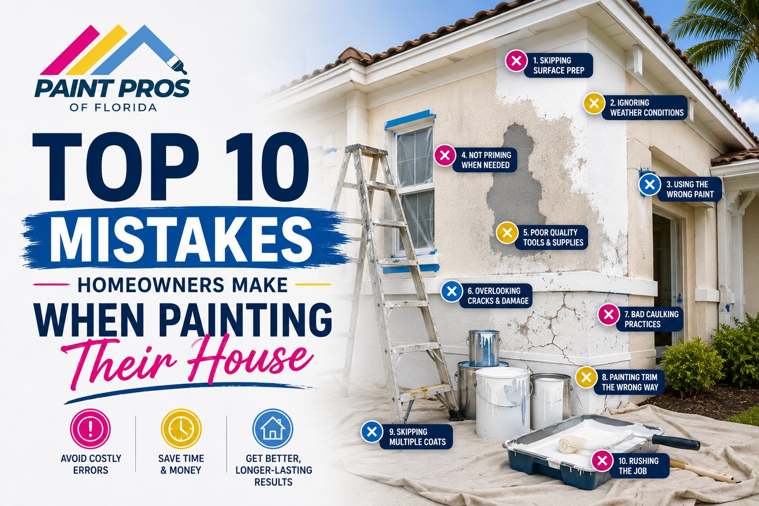 Top 10 Mistakes Homeowners Make When Painting Their House 14